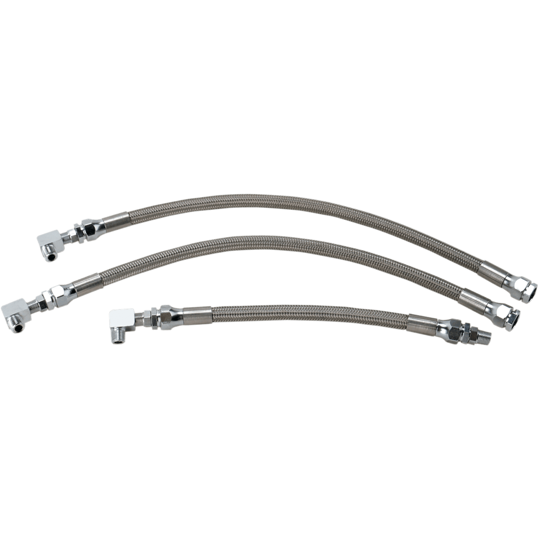 DRAG SPECIALTIES Oil Line Kit Stainless Steel Dyna