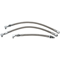 DRAG SPECIALTIES Oil Line Kit Stainless Steel Dyna