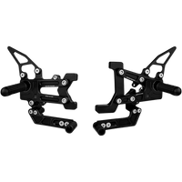 DRIVEN RACING TT Rearset Panigale DRP703BK