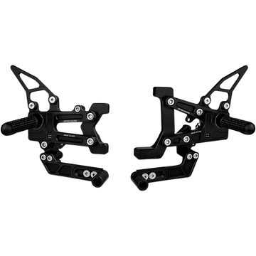 DRIVEN RACING TT Rearset Panigale DRP703BK