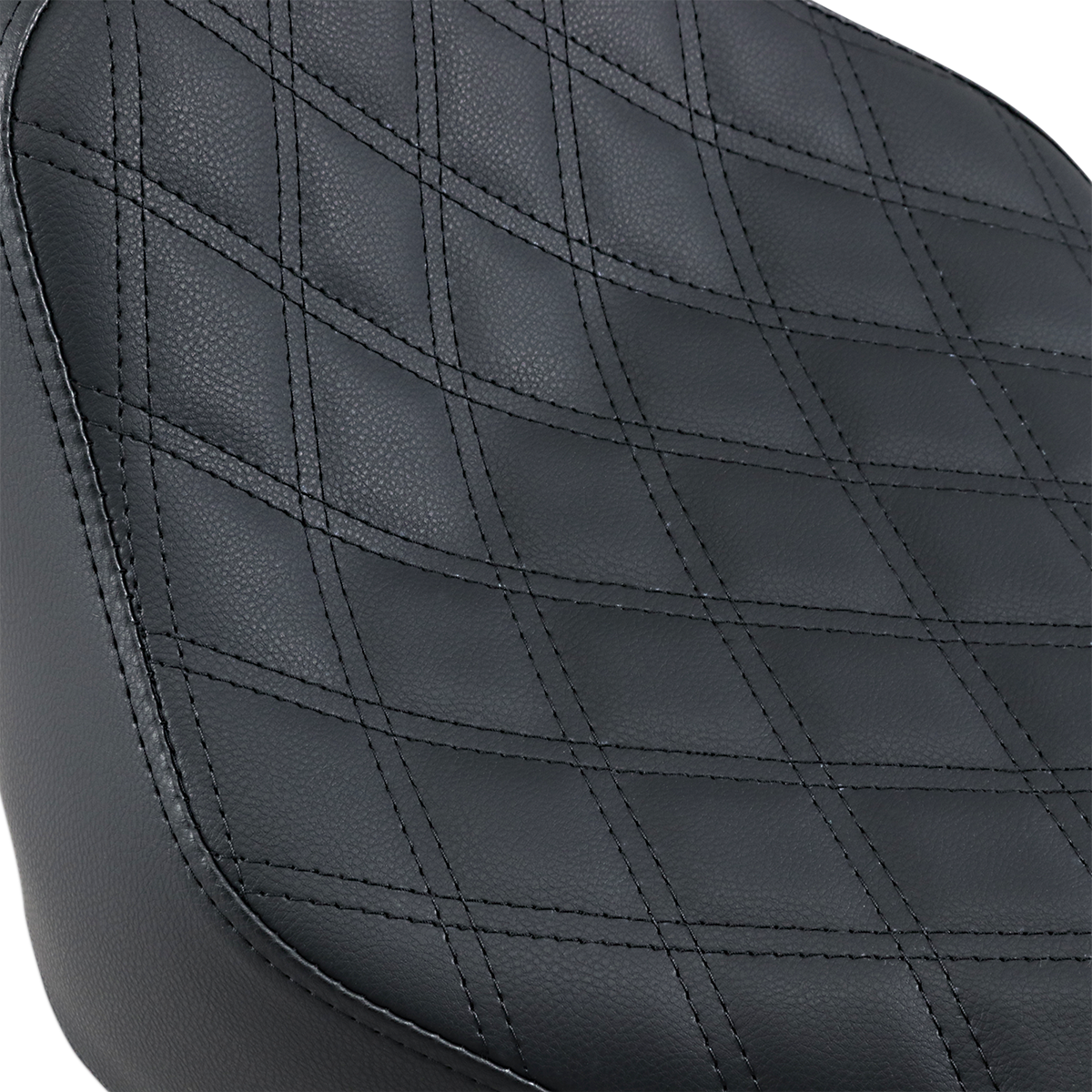 SADDLEMEN Renegade Solo Seat Lattice Stitched Black FL '18-'20 81833002LS