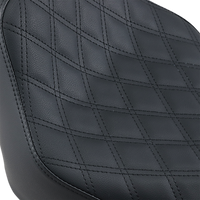 SADDLEMEN Renegade Solo Seat Lattice Stitched Black FL '18-'20 81833002LS