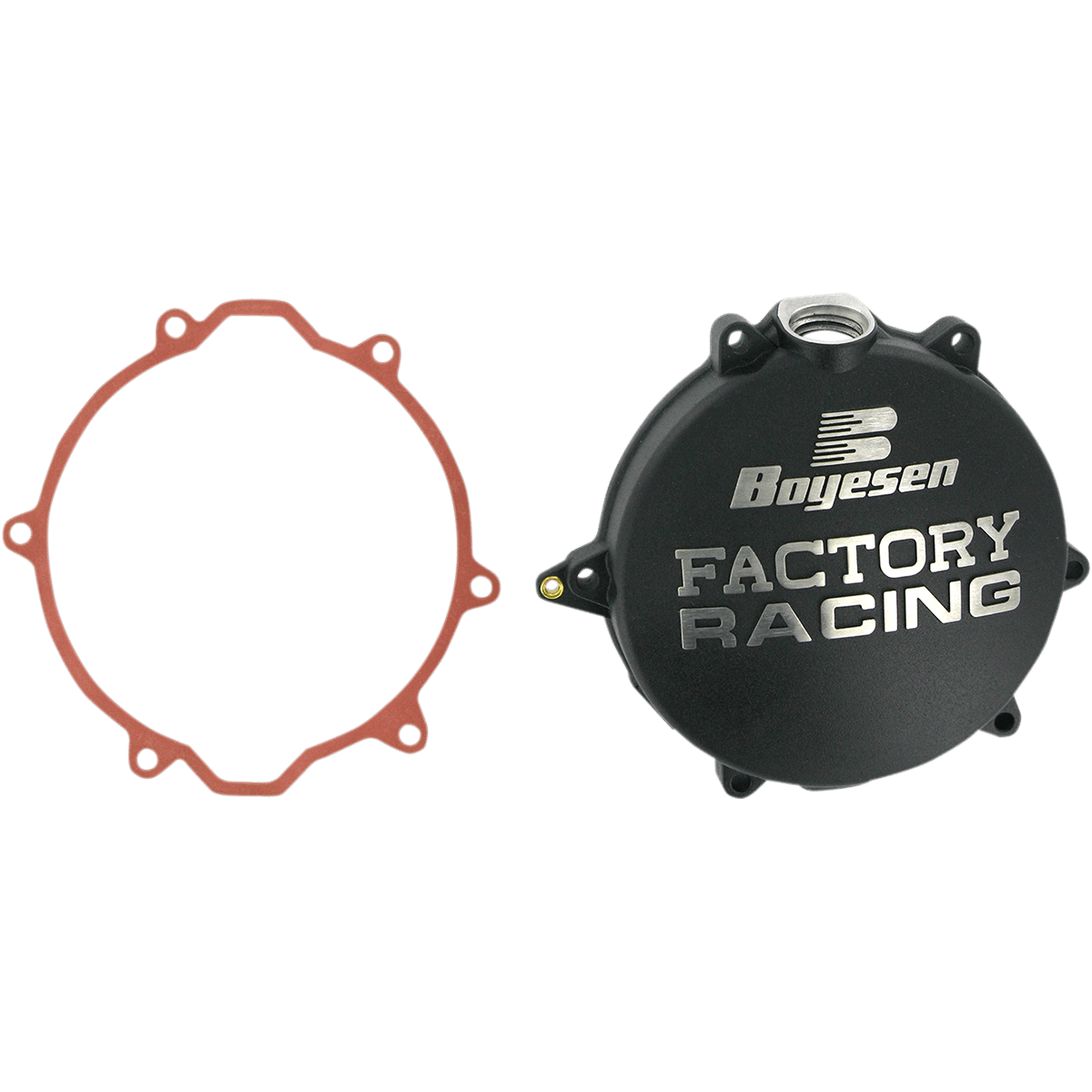 BOYESEN Clutch Cover Black Husaberg/KTM CC44B