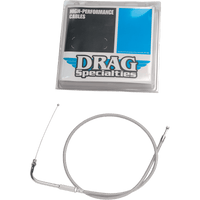 DRAG SPECIALTIES Idle Cable Cruise 38-3/16" Braided