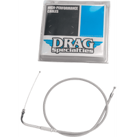 DRAG SPECIALTIES Throttle Cable 32-1/2" Braided