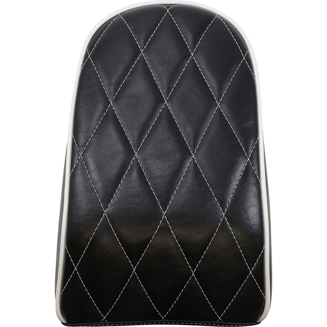 LE PERA Bare Bones Pillion Pad Diamond Black w/ White Stitch FLFB/S '18-'23 LYO007PDMWTP