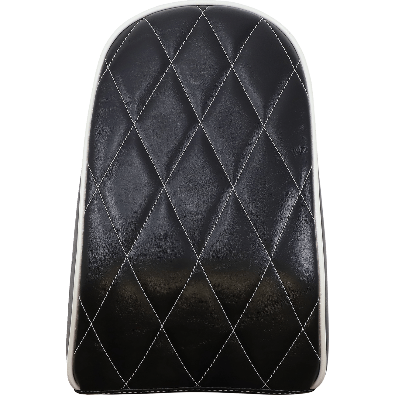 LE PERA Bare Bones Pillion Pad Diamond Black w/ White Stitch FLFB/S '18-'23 LYO007PDMWTP