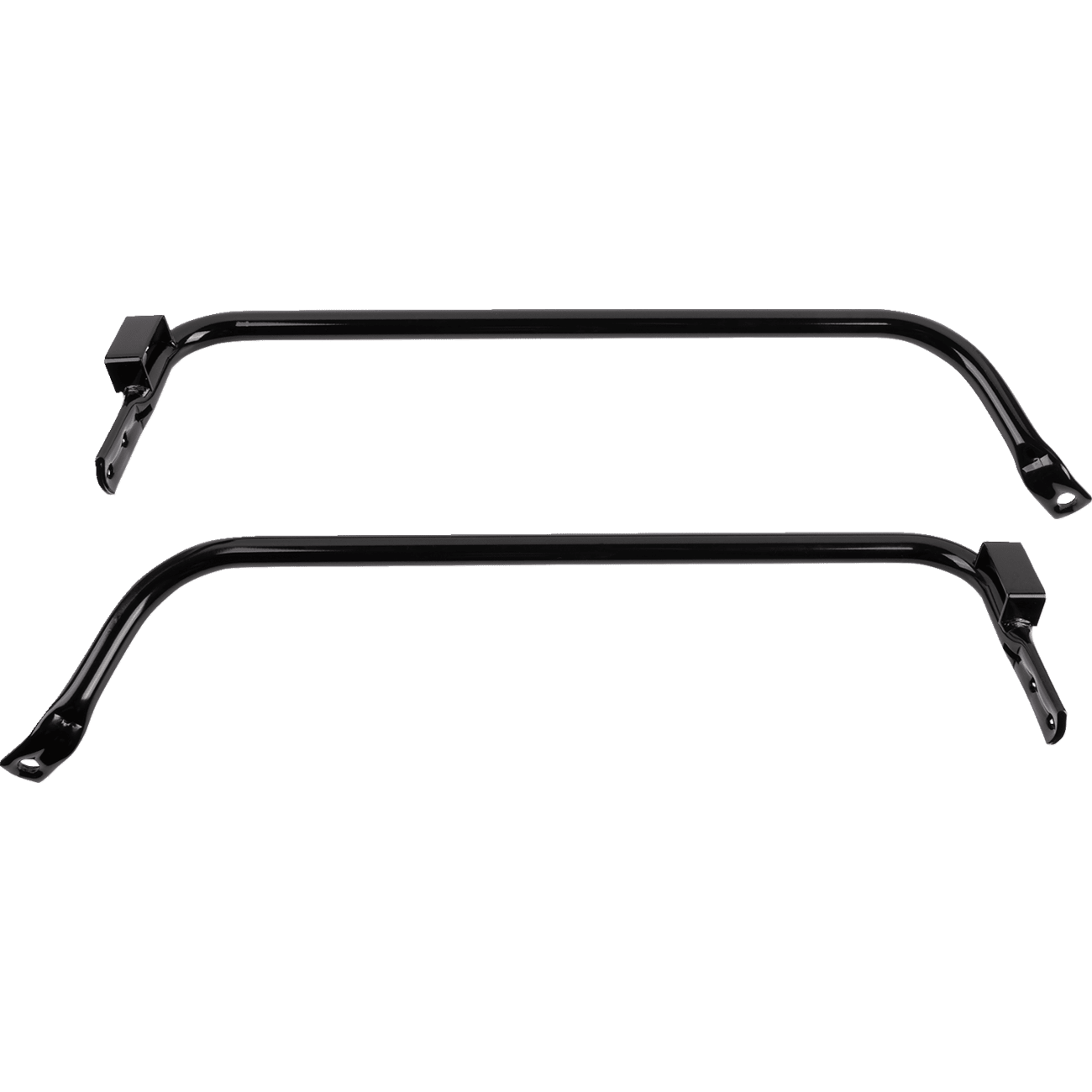 DRAG SPECIALTIES Saddlebag Support Brackets Black FL '04-'08