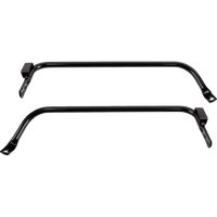 DRAG SPECIALTIES Saddlebag Support Brackets Black FL '04-'08