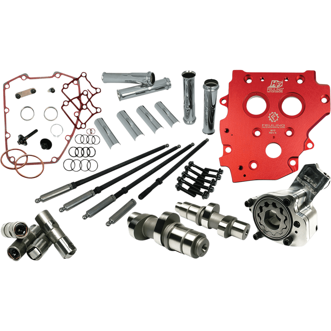 FEULING OIL PUMP CORP. Camchest Kit HP+® 543 Series Gear Drive Twin Cam 7233