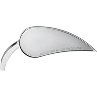 ARLEN NESS Rad III Mirror Tear Drop Chrome Right 13091