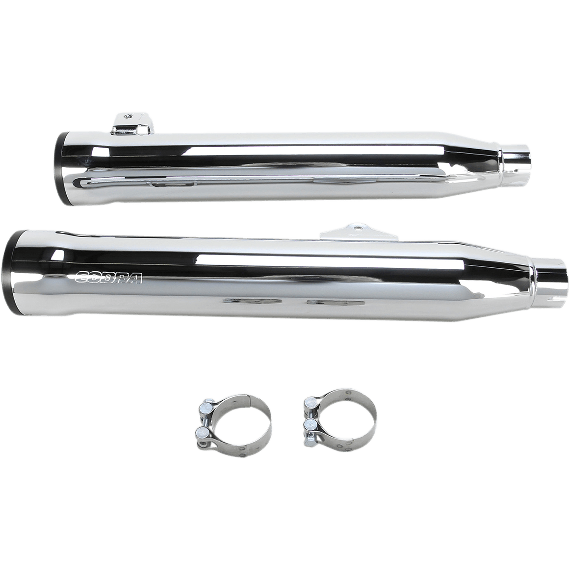 COBRA 3" RPT Mufflers Chrome 6056