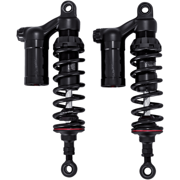 PROGRESSIVE SUSPENSION 990 Series Piggyback Shocks Black 12.5" 9901001