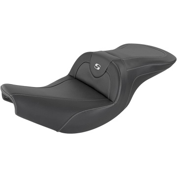 SADDLEMEN Roadsofa™ Seat Carbon Fiber Without Backrest Black Indian I1407185