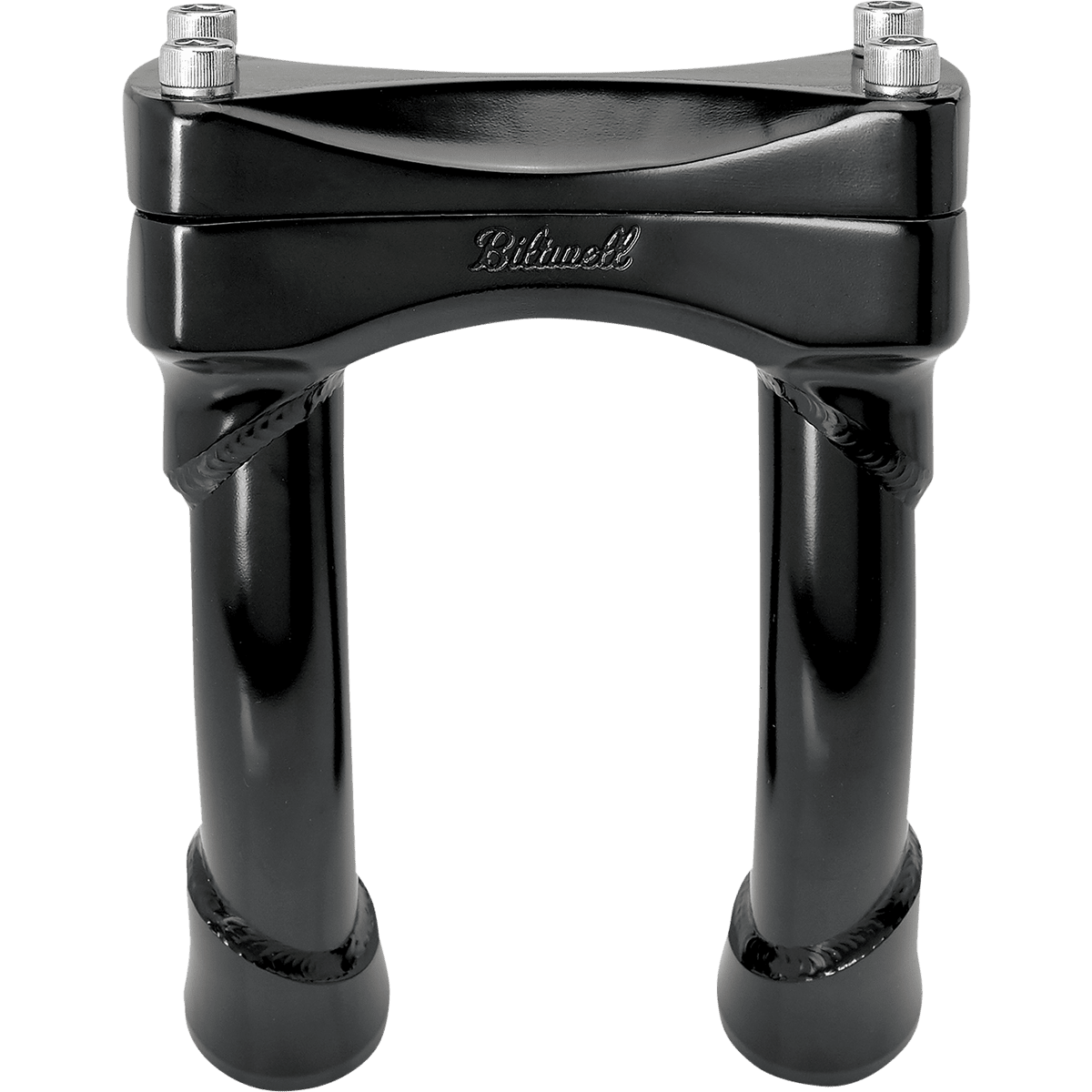 BILTWELL Risers Murdock Oversized Pullback 6" Black 641420106