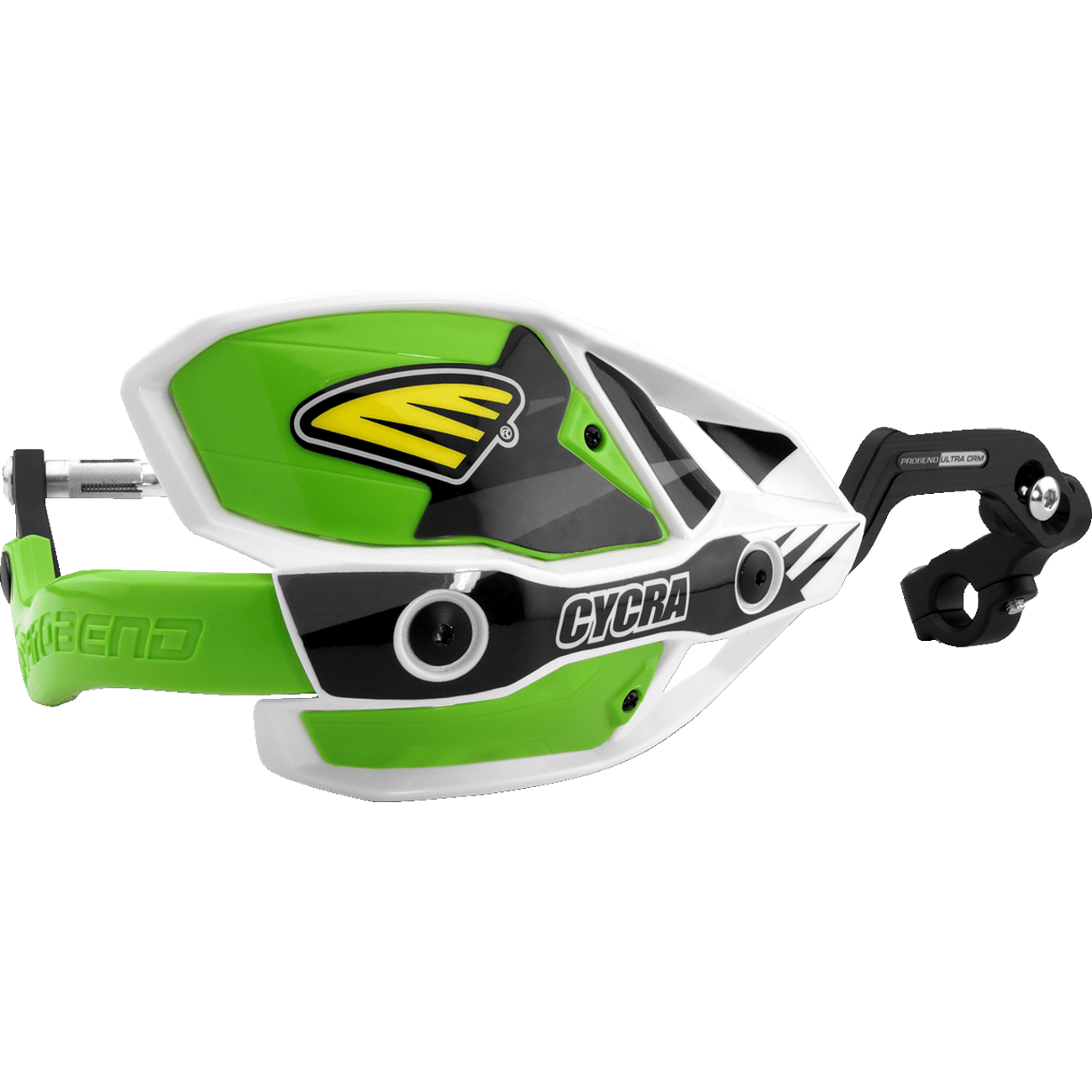 CYCRA Handguards Ultra White/Green 1CYC740772X