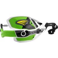 CYCRA Handguards Ultra White/Green 1CYC740772X