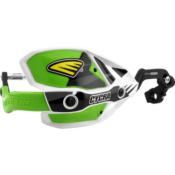 CYCRA Handguards Ultra White/Green 1CYC740772X