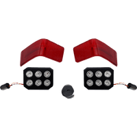 CUSTOM DYNAMICS LED Light Tour-Pak Red CDTP13R