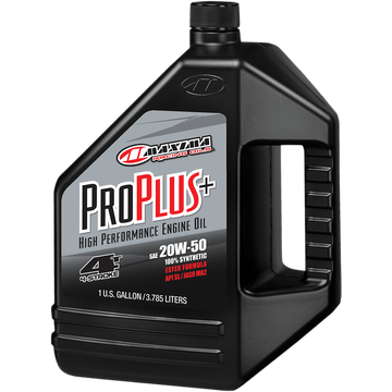 MAXIMA RACING OIL Pro Plus+ 4T Oil 20W-50 1 U.S. gal. 30039128