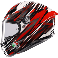 AGV K6 S Helmet Reeval White/Red/Gray Small 2118395002023S