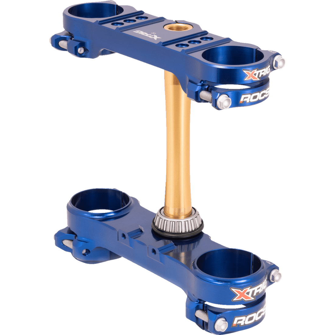 XTRIG Triple Clamp 22 mm Blue 501350701101