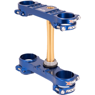 XTRIG Triple Clamp 22 mm Blue 501350701101