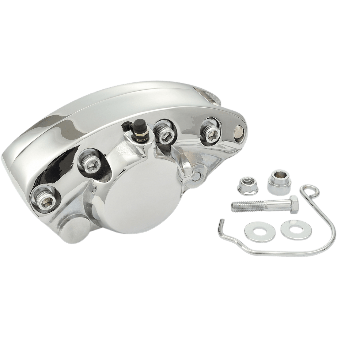 DRAG SPECIALTIES Front Caliper Chrome FLH