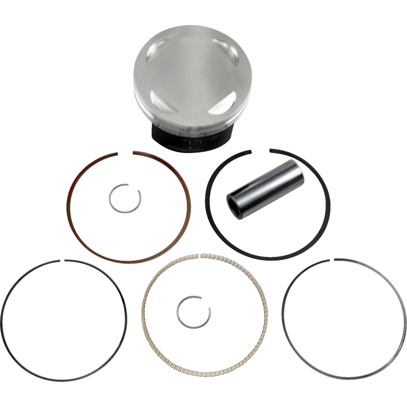 WISECO Piston Kit 101.00 mm Honda 4989M10100