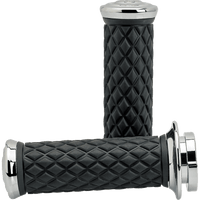 BILTWELL Grips Alumicore TBW Chrome 660810501