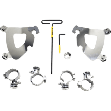 MEMPHIS SHADES Gauntlet Mounting Kit Polished XL883 MEK2002