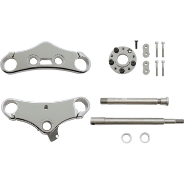 ACCUTRONIX Triple Tree 49 mm Chrome 5° Rake TWD549ESCK8