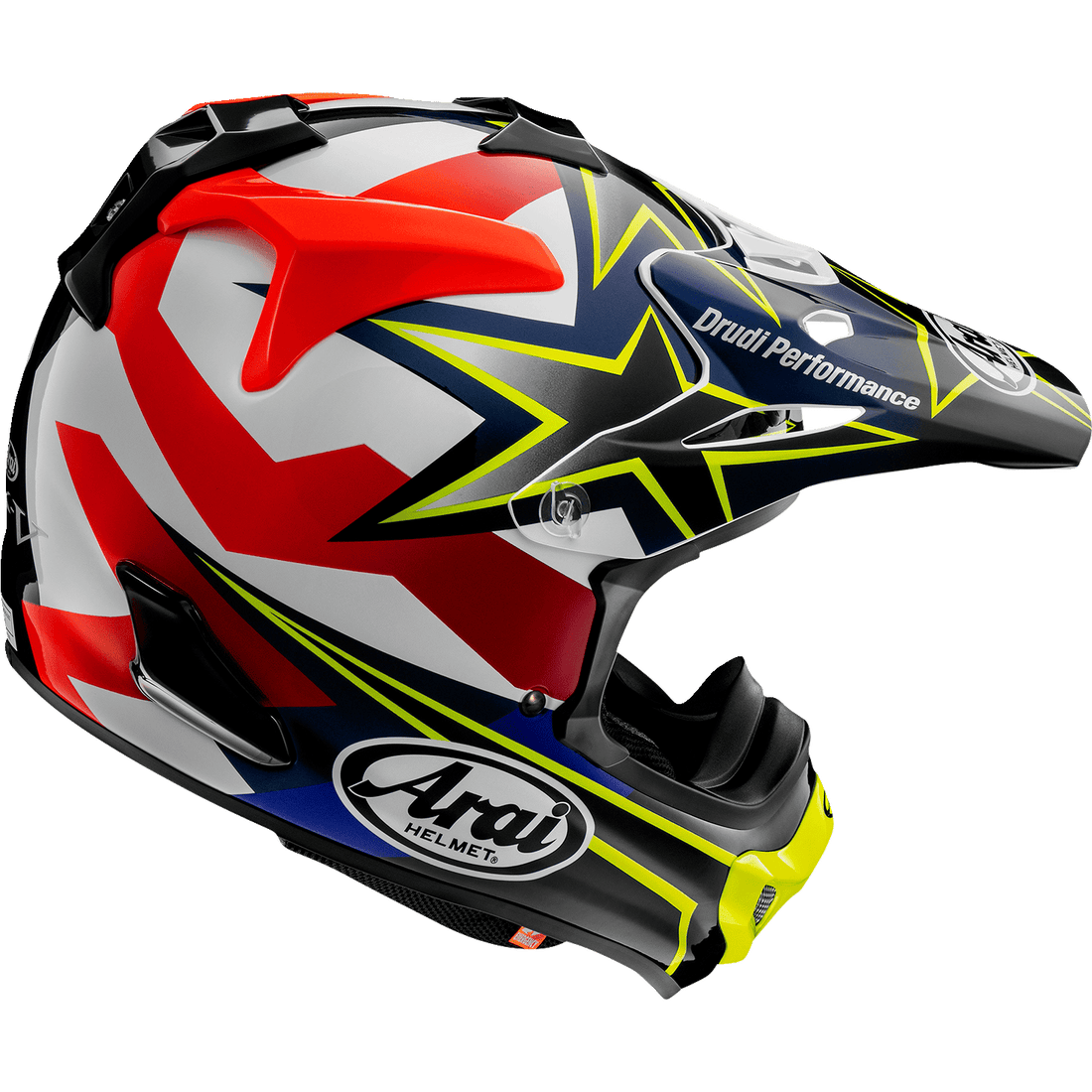 ARAI HELMETS VX-Pro4 Helmet Stars & Stripes Yellow Medium 01108203