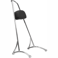 BURLY BRAND Tall Sissy Bar Chrome B131501C