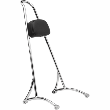 BURLY BRAND Tall Sissy Bar Chrome B131501C