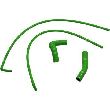 SAMCO SPORT Radiator Hose Kit Green Kawasaki KAW89GRN