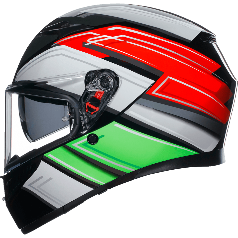 AGV K3 Helmet Wing Black/Italy Large 2118381004007L