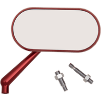 ARLEN NESS Mirror Side View Oval Red Right 13179