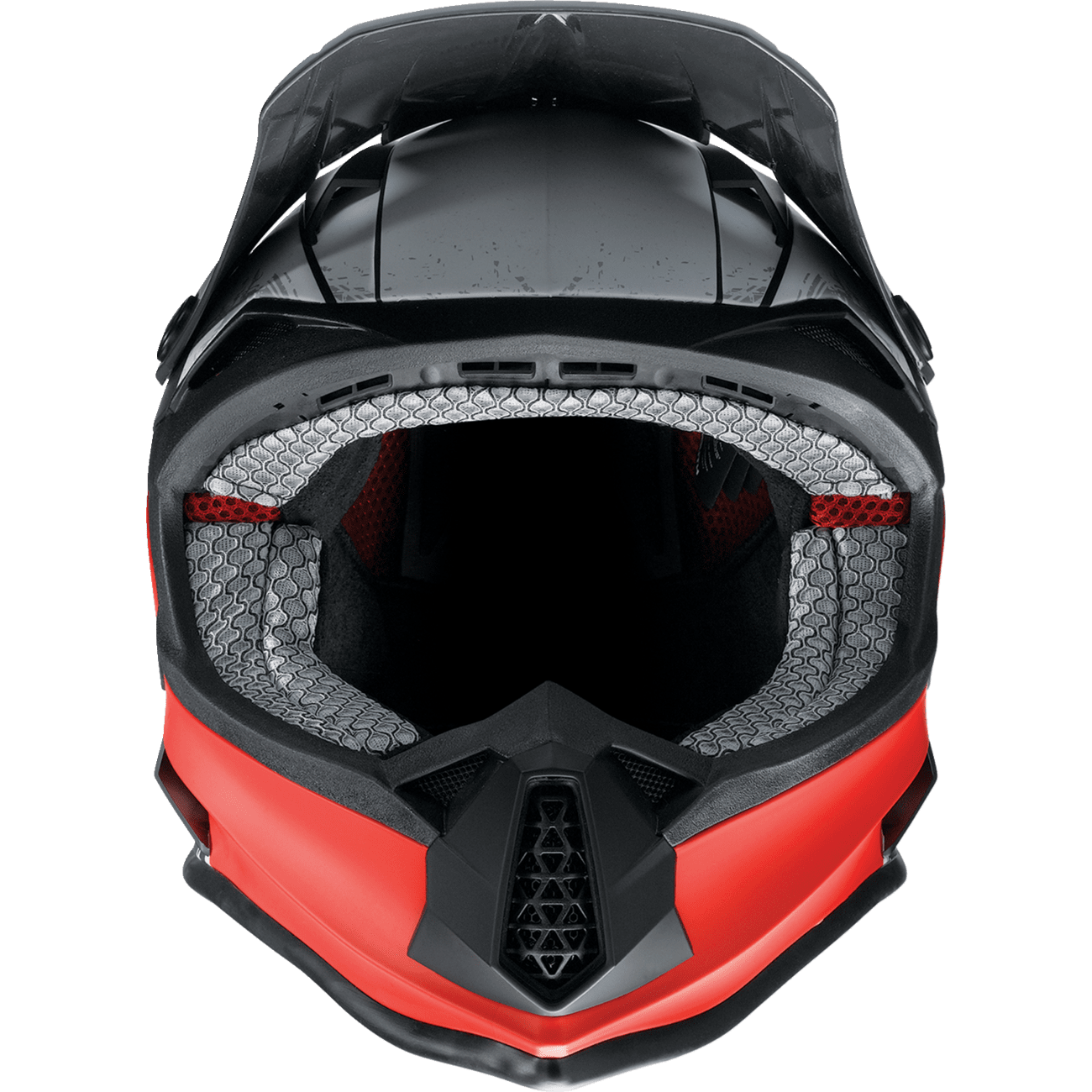 Z1R Youth F.I. Helmet Fractal MIPS® Matte Black/Red Medium