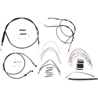 BURLY BRAND Control Kit 16" Ape Hanger Handlebars B301005