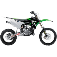 D'COR VISUALS Graphics and Trim Kit Team Green Kawasaki 1020524