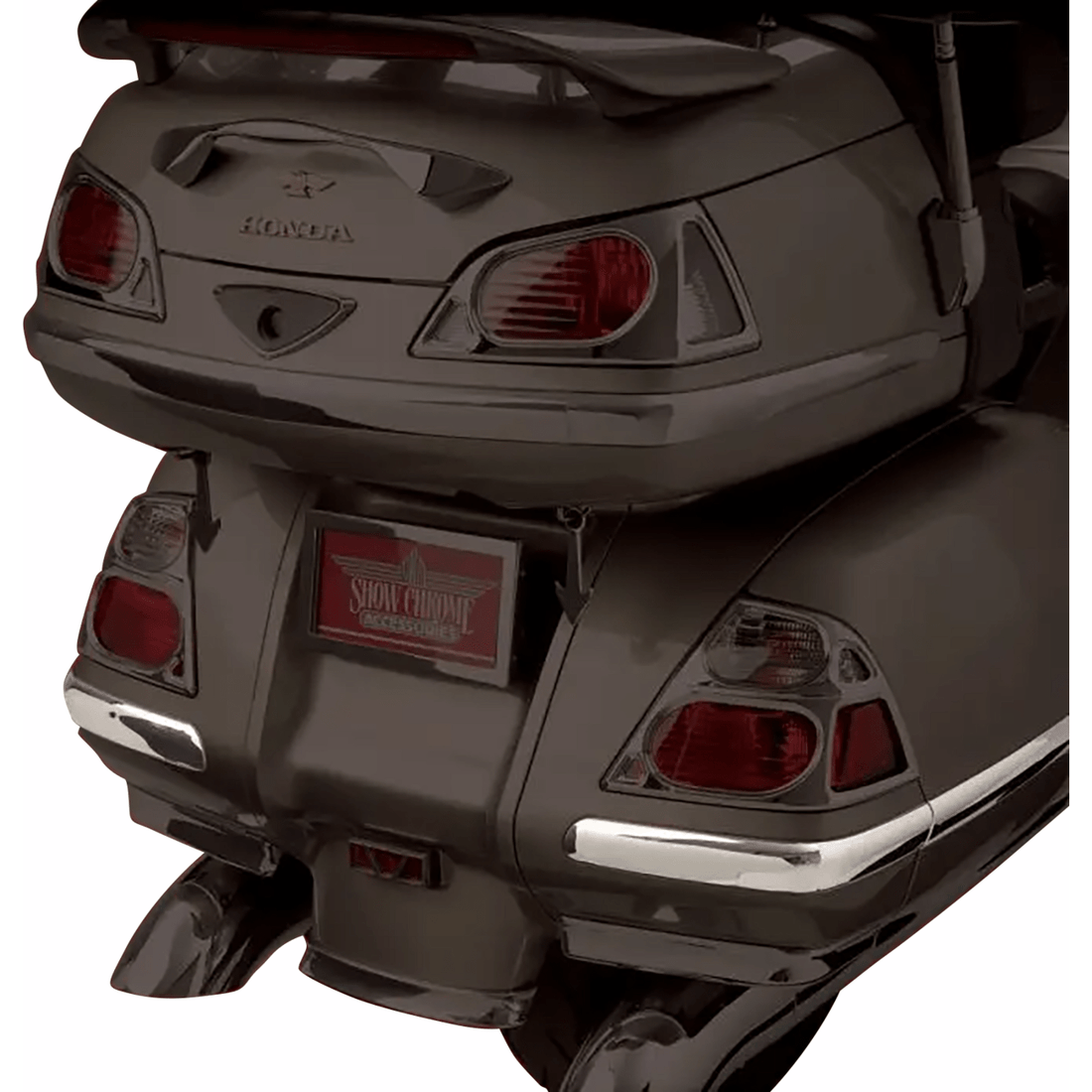 SHOW CHROME Saddlebag Molding Inserts Chrome GL1800