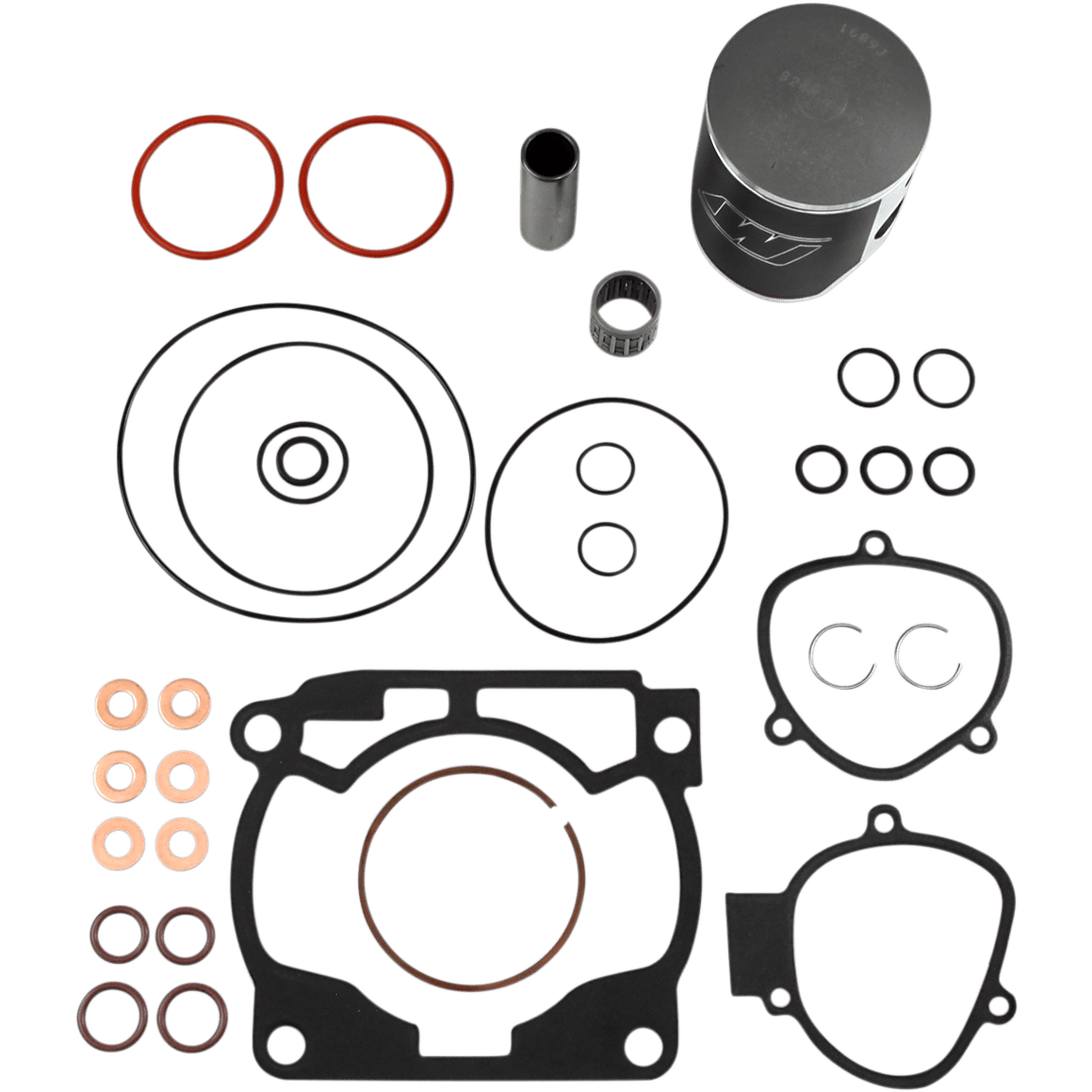 WISECO Piston Kit with Gasket Standard TC/TE250/i | SX/XC/XC-W/EXC250 PK1884