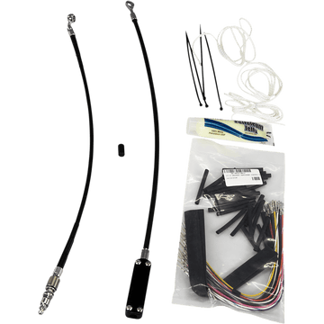 FAT BAGGERS INC. Installation Kit Cable Clutch 16" Black 109116B