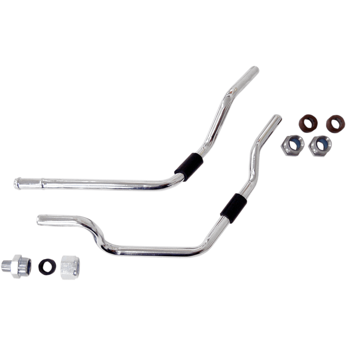 DRAG SPECIALTIES Oil Filter Line Kit Chrome Touring