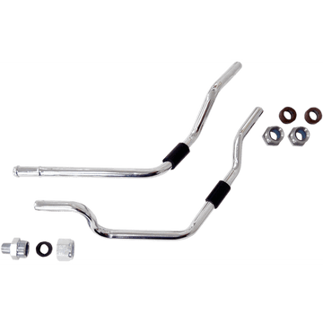 DRAG SPECIALTIES Oil Filter Line Kit Chrome Touring