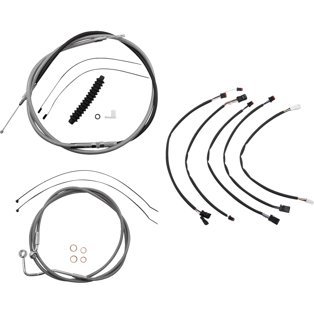 MAGNUM SHIELDING Control Cable Kit XR Stainless Steel/Chrome 5891022