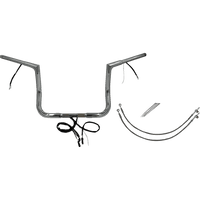 FAT BAGGERS INC. Handlebar Kit Flat Top 12" Chrome 702212