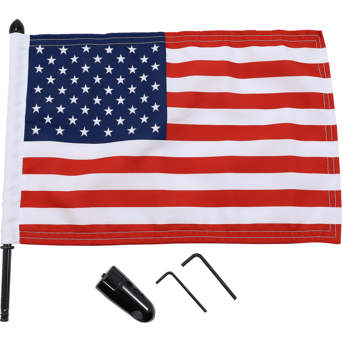 PRO PAD Flag Mount Pinnacle Luggage Rack 13" Pole 10" X 15" Flag BRFMRDHB51IN15