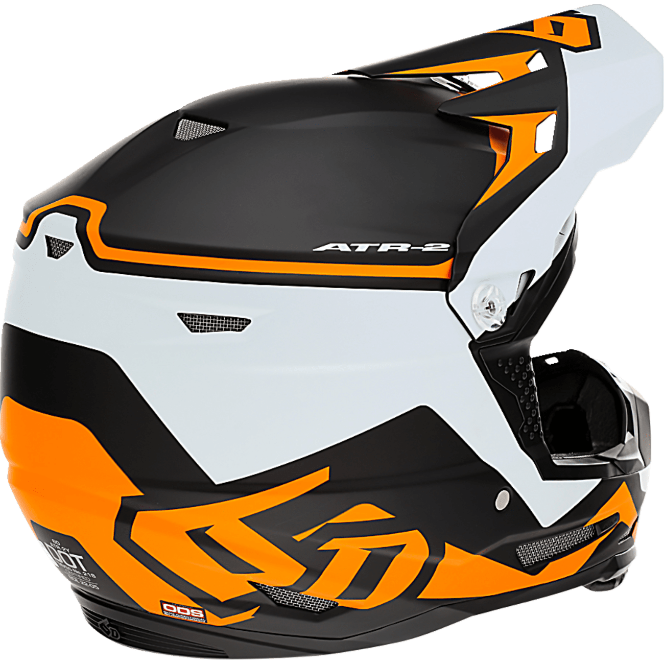 6D HELMETS ATR-2Y Helmet Drive Neon Orange Small 116310